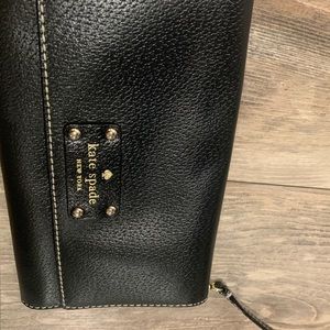 Like New Black Leather Kate Spade Crossbody